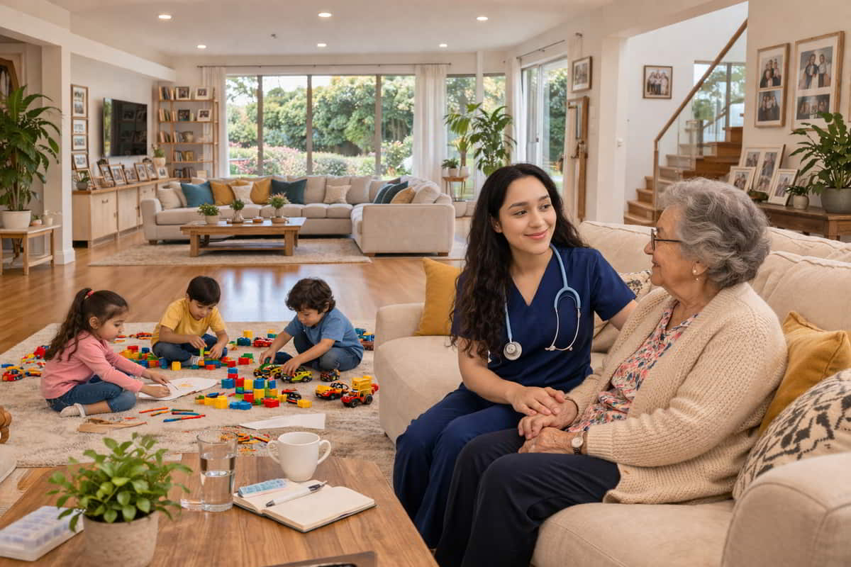 Atención de enfermería a adulta mayor en casa en un ambiente familiar